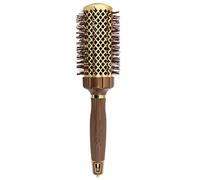 Olivia Garden NanoThermic PowerGrip Thermal brush with special patented wavy barrel for extra tension and grip, for medium to thick hair, 1 3/4 inch