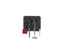 Olivia Garden SilkCut Matt Black Set: HS 5,75 In And MS 6,0 In