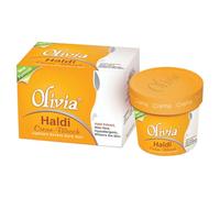 Olivia Haldi Turmeric Creme Bleach - 17ml (Pack of 1) | Hypoallergenic Formula for Face & Body | Lightens Excess Dark Hair| Achieve Soft & Glowing Skin
