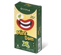 Olivia Mint Scent 6's Pack Latex Dental Dam