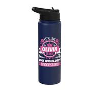 Olivia Name | It's an Olivia Thing | Olivia Stainless Steel Insulated Water Bottle