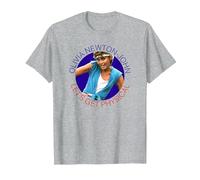 Olivia Newton-John Let's Get Physical Circle Photo T-Shirt, Men, Heather Grey, Small