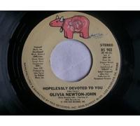 Olivia Newton-John - OLIVIA NEWTON JOHN - HOPELESSLY DEVOTED TO YOU - 7 INCH VINYL / 45