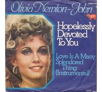 Olivia Newton John - Olivia Newton John Hopelessly Devoted To You German 7" 45 sgle with Picture Slv