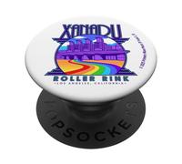 Olivia Newton-John Xanadu Roller Rink Color Rainbow Logo PopSockets Adhesive PopGrip