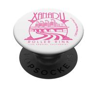 Olivia Newton-John Xanadu Roller Rink Pink Logo PopSockets Adhesive PopGrip