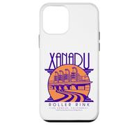 Olivia Newton-John Xanadu Roller Rink Purple and Orange Logo Case for iPhone 12 mini