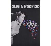 Olivia Poster Rodrigo Poster Guts Album Cover Suitable for Hanging in Living Room Bedroom and Art Picture Print Modern Family Bedroom Decor Posters (Canvas Roll 12x18inch)