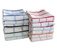 Olivia Rocco 12 x Jumbo Tea Towels, Professional Catering Grade Kitchen Tea Towels Dish Cloth