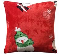 Olivia Rocco Christmas Throws Reversible Sherpa Throw Xmas Festive Blankets Home Accessories Decor Cushions, Christmas Friends Cushion