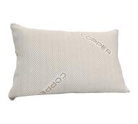 Olivia Rocco Copper Infused Memory Foam Pillow Anti-Ageing Wrinkle Comfy Hypoallergenic Therapy Head & Neck Support Bed Pillow