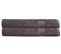 Olivia Rocco Egyptian Cotton Towels Home Bathroom Towel Set Bale Fade Resistant 500gsm Home Collection Bales Bath Sets, 2 Jumbo Bath Sheeets Charcoal