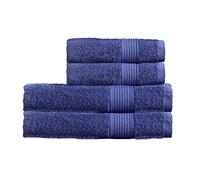 Olivia Rocco Egyptian Cotton Towels Home Bathroom Towel Set Bale Fade Resistant 500gsm Home Collection Bales Bath Sets, 2 Bath and 2 Hand Towels Cobalt