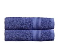 Olivia Rocco Egyptian Cotton Towels Home Bathroom Towel Set Bale Fade Resistant 500gsm Home Collection Bales Bath Sets, 2 Hand Towels Cobalt
