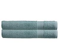 Olivia Rocco Egyptian Cotton Towels Home Bathroom Towel Set Bale Fade Resistant 500gsm Home Collection Bales Bath Sets, 2 Bath Sheets Duck egg