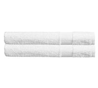 Olivia Rocco Egyptian Cotton Towels Home Bathroom Towel Set Bale Fade Resistant 700gsm Luxe Collection Bales Bath Sets, 2 Jumbo Bath Sheeets White