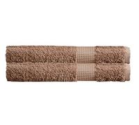 Olivia Rocco Egyptian Cotton Towels Home Bathroom Towel Set Bale Fade Resistant 700gsm Luxe Collection Bales Bath Sets, 2 Bath Sheets Mink