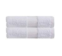 Olivia Rocco Egyptian Cotton Towels Home Bathroom Towel Set Bale Fade Resistant 700gsm Luxe Collection Bales Bath Sets, 2 Hand Towels White