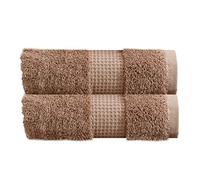 Olivia Rocco Egyptian Cotton Towels Home Bathroom Towel Set Bale Fade Resistant 700gsm Luxe Collection Bales Bath Sets, 2 Hand Towels Mink