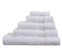 Olivia Rocco Egyptian Cotton Towels, Luxe Collection Towel 700 GSM, 4 Pack Face Cloths White