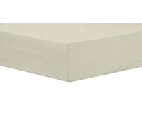 Olivia Rocco Extra Deep Fitted Sheets 40 cm (16") Easy Care Deep Box Bed Sheets, 3/4 Bed Cream