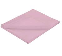 Olivia Rocco Flat Sheets, Easy Care Polycotton Full Bed Sheet, Double Light Pink