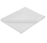 Olivia Rocco Flat Sheets, Easy Care Polycotton Full Bed Sheet, Double White