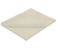 Olivia Rocco Flat Sheets, Easy Care Polycotton Full Bed Sheet, King Cream