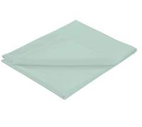 Olivia Rocco Flat Sheets, Easy Care Polycotton Full Bed Sheet, King Duckegg