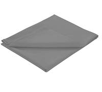 Olivia Rocco Flat Sheets, Easy Care Polycotton Full Bed Sheet, Super King Grey