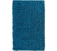 Olivia Rocco Jumbo Loop Bath Mat Non Slip Water Absorbent Rug for Shower & Toilet Large Size Floor Mats Wet Areas Quick Drying, Teal