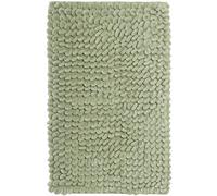 Olivia Rocco Jumbo Loop Bath Mat Non Slip Water Absorbent Rug for Shower & Toilet Large Size Floor Mats Wet Areas Quick Drying, Sage Green