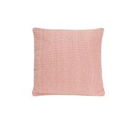 Olivia Rocco Lisbon Cushion Cover Square Throw Pillow Case, sofa cushion covers, Pillow Cases for Living Room, Sofa, Patio, Couch, Tent, Balcony, Home & Hotel, 43 x 43 cm Blush