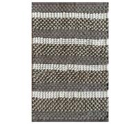 Olivia Rocco Luxor Bath Mat Non-Slip Super Absorbent 100% Cotton Bathroom Mats Extra Soft Rug for Bathroom Floor 50 x 80 cm, Natural