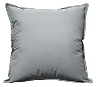 Olivia Rocco Outdoor Cushion Waterproof Garden Scatter Cushions Pad Filled Sqaure Decorative Seat Bench, 43 x 43 cm Silver