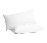 Olivia Rocco Pack of 2 Egyptian Cotton Blend Bounce Back Pillows Hotel Quality Soft Medium Support Pillow for Head and Neck Shoulder Pain Relief