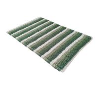 Olivia Rocco Padstow Stripe Bathmat Comfort To Your Bathroom Super Soft Absorbent Bath Shower Mats Washable Dry Fast Durable Classic Design,50x80cm, Sage Green