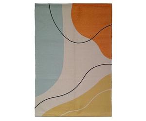 Olivia Rocco Printed Rug Modern Floor Rugs for Living Room Bedroom Hallway Office Non-Slip Backing Soft and Lightweight, Venus 60x90cm