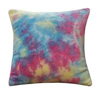 Olivia Rocco Rainbow Multi Teddy Fleece Duvet Set Super Soft Quilt Set, Cushion (43x43cm)