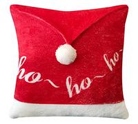 Olivia Rocco Santa Teddy Duvet Cover Set Xmas Father Christmas Soft Fleece Easy Care Warm Winter Printed Super Soft Quilt Bedding Bed Sets With Pillowcase (Cushion (43x43cm))