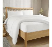 Olivia Rocco Teddy Fleece Extra Deep Fitted Sheet Cosy Warm Fluffy Pillowcase Pair White