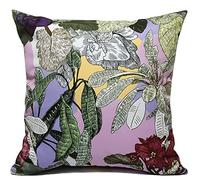 Olivia Rocco Waterproof Cushion Covers 43 x 43 cm Reversible Breathable Decorative Cover for Indoor & Outdoor Use Patio Garden Sofa Bed Chair, Dhalia Lilac