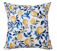 Olivia Rocco Waterproof Cushion Covers 43 x 43 cm Reversible Breathable Decorative Pillow Cover for Indoor & Outdoor Use Patio Garden Sofa Bed Chair (Amalfi)