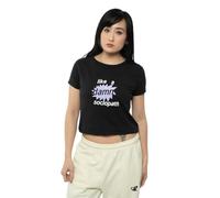 Olivia Rodrigo Like A Damn Sociopath Crop Top L Black