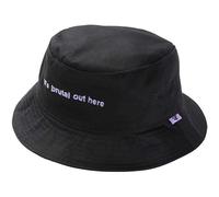 Olivia Rodrigo Men's It´s Brutal Out Here Bucket Hat in Black Olivia Rodrigo Black One Size