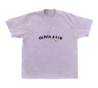 Olivia Rodrigo Olivia 4 Evr Brutal Purple XL 100% Ringspun Cotton T-Shirt