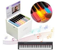 Olivia Rodrigo Piano Calendar 2025 Desk Calendar, BT Olivia Mini Piano Calendar, Playable 15 Keys Piano Calendar with 52 Simplified Music Scores in 27 Cards, Great Gifts for Fans Friends