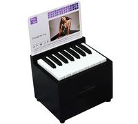 Olivia Rodrigo Piano Calendar 2025 Desk Calendar, BT Olivia Mini Piano Calendar, Playable 15 Keys Piano Calendar with 52 Simplified Music Scores in 27 Cards, Great Gifts for Fans Friends