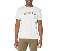 Olivia Rodrigo Unisex-Adult Standard Good 4 U Puff Print Shirt, White, Medium