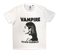 Olivia Rodrigo Vampire Official Tee T-Shirt Mens Unisex (Small) White